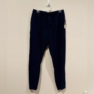 Brand New Men's Medium Stafford Knit Navy SleepWear Pants